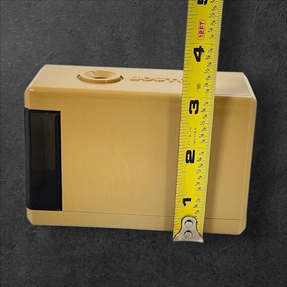 Vintage EB Boston Electric Pencil Sharpener Motor Runs Needs Repair Battery - Picture 10 of 10